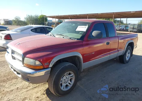 1999 Dodge Dakota Slt/Sport из США, поврежденный, VIN 1B7GG22Y1XS299683